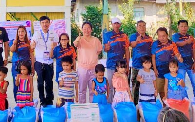 Pamamahagi ng Air Purifier sa mga Day Care Center sa Bayan ng Sta. Maria