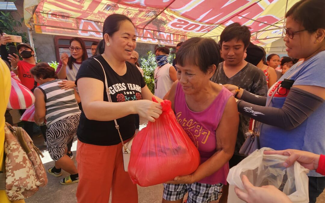 Pamamahagi ng Food Packs sa 23 barangay ng Sta. Maria