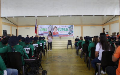 TUPAD ORIENTATION AND DISTRIBUTION OF PPEs