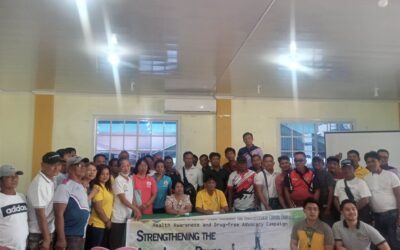 Health Awareness and Drugs-free Advocacy campaign: Strengthening the anti-illegal drugs preventive education for community leaders