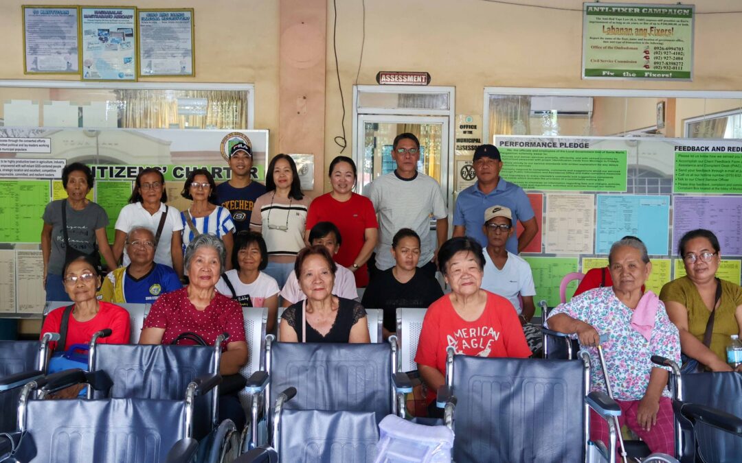 Unending distribution of canes and wheelchairs. Empowering Every Step and Every Journey